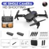 E88 Pro Drone - 2023 New Drone 4K Wide Angle HD Camera Foldable RC Helicopter WIFI FPV Height Hold Gift Toy - Image 7