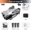 QJ New MINI4 Drone - Dual Camera 2.4GHz WIFI FPV Obstacle Avoidance Fixed Height Four Axis Folding Remote Control Helicopter Toy - Image 11