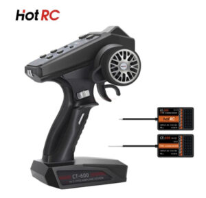 Hotrc Ct400 Ct600 4.5v-9v 4ch 6ch 2.4ghz Fhss Radio Control System Transmitter With Receiver For Rc Car Boat Tank Truck Toy - Image 8