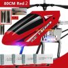 80CM RC Helicopter - Large Model 3.5CH Alloy Frame Anti-Fall All Body LED Lights 150 Meters Electric Remote Control Helicopter Toy - Image 12
