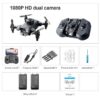 4DRC V30 Mini Drone - with Camera HD 4K 1080P FPV RC Drones Profesional Five-sided Obstacle Avoidance Helicopter Dron Toy Gift - Image 10