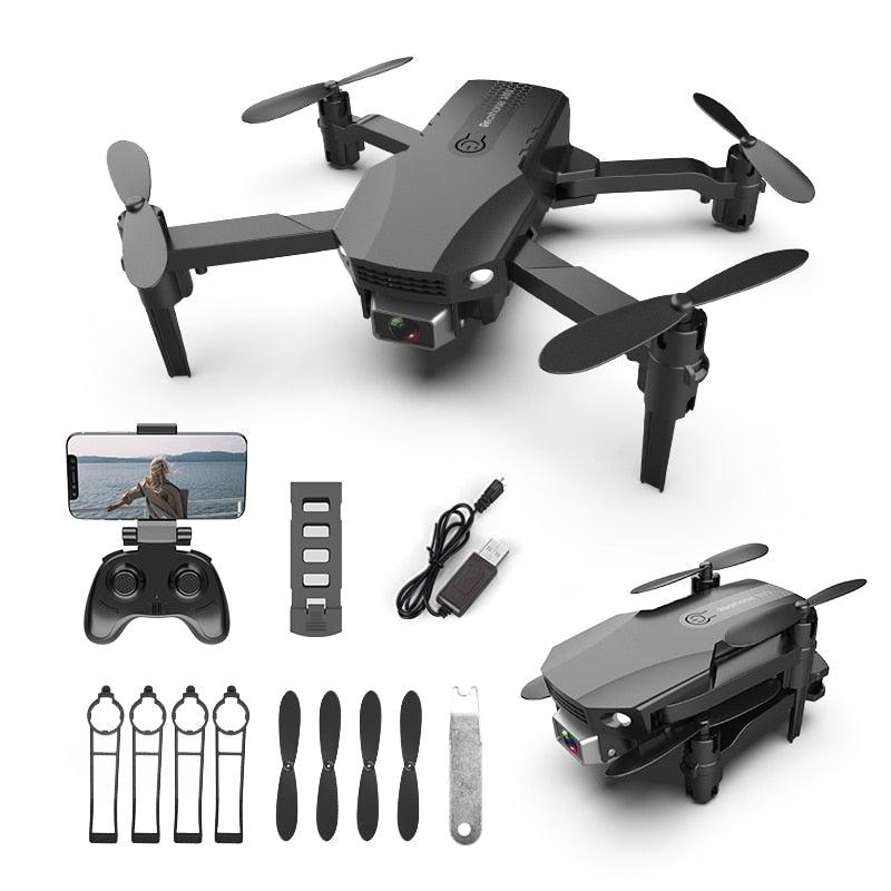 R16 Drone - Mini Drone 4K 1080P HD Camera WiFi Fpv Air Pressure Altitude Hold Foldable Quadcopter RC Dron Kid Toy Boys GIfts