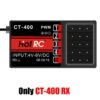 Hotrc Ct400 Ct600 4.5v-9v 4ch 6ch 2.4ghz Fhss Radio Control System Transmitter With Receiver For Rc Car Boat Tank Truck Toy - Image 7