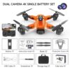 QJ F184 Drone - 4K Dual Camera WiFi FPV One Button Obstacle Avoidance Smart Follow 360° Quadcopter RC Helicopter Toy Gifts — изображение 6