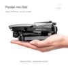 E99 Pro Drone With HD Camera -  4K Dual Camera 25 Minutes 200M Distance Headless Model Night Flying WIFI Foldable Drone - Bild 31