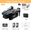 KBDFA KY907 Mini Drone - 4K HD Dual Camera Drone Automatic Obstacle Avoidance Foldable Quadcopter FPV Height Keep RC Dron Toy Gift - Bild 4