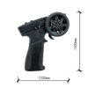 FLYSKY 2.4GHZ Fhss Radio W/ Receiver FS-MG4-BS For mini mono mini eco - Image 2
