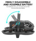 Battery Anti-release Buckle - Lock-up Anti-falling Foldable Battery Safety Lock Buckle Guard for DJI Avata Drone Accessories - Image 4