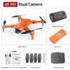 S608 Pro Drone -  3KM GPS 4k Profesional Drone HD Dual Camera Aerial Photography Brushless Foldable Quadcopter RC Distance - Image 10