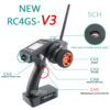 RadioLink RC4GS V3 - 2.4G 4CH 5CH 7CH 400M Distance Remote Controller Transmitter + R6Fg Gyro Inside Receiver for RC Car Boat V4V5 — изображение 15