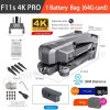 F11S PRO Drone - Supports 64G TF Card Professional 4K HD Camera Gimbal Brushless 5G Wifi Gps System Rc Distance 3Km RC Drones Toys Professional Camera Drone — изображение 13