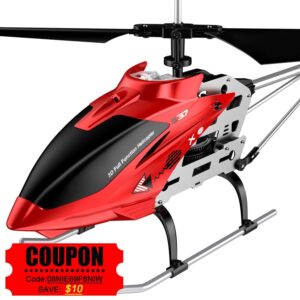 SYMA RC Helicopter S37 Aircraft - with Altitude hold, 3.5 Channel, Alloy Material, Gyro Stabilizer Toy for Kids Beginners Indoor