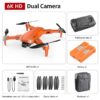 S608 Pro Drone -  3KM GPS 4k Profesional Drone HD Dual Camera Aerial Photography Brushless Foldable Quadcopter RC Distance - Image 21