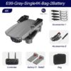 XKJ  E99 RC Mini Drone - 4K 1080P 720P Dual Camera WIFI FPV Aerial Photography Helicopter Foldable Quadcopter Dron Toys - Bild 8