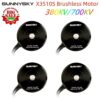 1/2/4PCS Sunnysky X3510S 380KV 700KV Brushless Motor for Multicopter Quadcopter Drone RC Model Airplane Hobby parts - Image 3