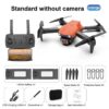 E99 Pro Drone With HD Camera -  4K Dual Camera 25 Minutes 200M Distance Headless Model Night Flying WIFI Foldable Drone - Bild 26
