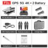 4DRC F3 drone - GPS 4K 5G WiFi live video FPV 4K/1080P HD Wide Angle Camera Foldable Altitude Hold Durable RC Drone - Image 6