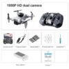 4DRC V30 Mini Drone - with Camera HD 4K 1080P FPV RC Drones Profesional Five-sided Obstacle Avoidance Helicopter Dron Toy Gift - Image 13