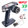 WFLY X9 Radio Remote Controller - 2.4ghz 9CH Transmitter With RG209S Receiver Extra X9 Dedicated SG01 GPS F Racing Crawlers Cars — изображение 2
