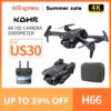 H66 Drone - 4K HD Camera Optical Flow Mini RC Helicopter FPV WIFI Professional Foldable Quadcopter Children's Toy Gifts — изображение 2
