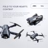 QJ New MINI4 Drone - Dual Camera 2.4GHz WIFI FPV Obstacle Avoidance Fixed Height Four Axis Folding Remote Control Helicopter Toy - Image 18