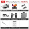 4DRC F3 drone - GPS 4K 5G WiFi live video FPV 4K/1080P HD Wide Angle Camera Foldable Altitude Hold Durable RC Drone - Image 11