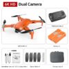 S608 Pro Drone -  3KM GPS 4k Profesional Drone HD Dual Camera Aerial Photography Brushless Foldable Quadcopter RC Distance - Image 3