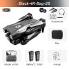 QJ New MINI4 Drone - Dual Camera 2.4GHz WIFI FPV Obstacle Avoidance Fixed Height Four Axis Folding Remote Control Helicopter Toy - Image 6