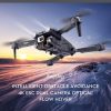 QJ New MINI4 Drone - Dual Camera 2.4GHz WIFI FPV Obstacle Avoidance Fixed Height Four Axis Folding Remote Control Helicopter Toy - Image 20
