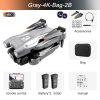 QJ New MINI4 Drone - Dual Camera 2.4GHz WIFI FPV Obstacle Avoidance Fixed Height Four Axis Folding Remote Control Helicopter Toy - Image 13