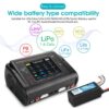 HTRC T400 Pro RC Lipo Charger - Dual DC 400W AC 200W 6S 12A*2 Discharger For LiPo LiHV LiFe Lilon NiCd NiMh Pb battery FPV Drone Charger - Image 5