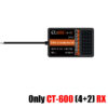 Hotrc Ct400 Ct600 4.5v-9v 4ch 6ch 2.4ghz Fhss Radio Control System Transmitter With Receiver For Rc Car Boat Tank Truck Toy - Image 6