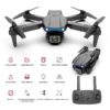 E99 Pro Drone With HD Camera -  4K Dual Camera 25 Minutes 200M Distance Headless Model Night Flying WIFI Foldable Drone - Bild 29