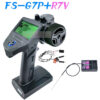 FLYSKY FS-G7P G7P 2.4G 7CH ANT Protocol Radio Transmitter- PWM PPM I-BUS SBUS Output with FS-R7P R7P RC Receiver for RC Car Boat — изображение 12
