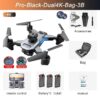 S7 Pro Drone - 4K Dual Camera Wifi FPV 2.4G Folding Quadcopter RC Helicopter Toy Gifts - Bild 15