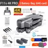 F11S PRO Drone - Supports 64G TF Card Professional 4K HD Camera Gimbal Brushless 5G Wifi Gps System Rc Distance 3Km RC Drones Toys Professional Camera Drone — изображение 3