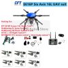 EFT E620P 20L Agriculture Drone - 6-Axis Agri Drone Frame 20L Water Tank Spray and 8L Spreader Hobbywing X9, JIYI K++ V2, Skydroid H12, Tattu Pro 22000mAh Battery - Image 7