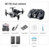 4DRC V30 Mini Drone - with Camera HD 4K 1080P FPV RC Drones Profesional Five-sided Obstacle Avoidance Helicopter Dron Toy Gift - Image 12