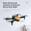 KBDFA KY907 Mini Drone - 4K HD Dual Camera Drone Automatic Obstacle Avoidance Foldable Quadcopter FPV Height Keep RC Dron Toy Gift - Bild 21
