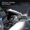 KBDFA LS58 Drone - With  GPS 4K HD Dual Camera Professional Drones Foldable RC Helicopter WIFI FPV Height Hold Gift Toy Drone - Bild 9
