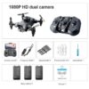 4DRC V30 Mini Drone - with Camera HD 4K 1080P FPV RC Drones Profesional Five-sided Obstacle Avoidance Helicopter Dron Toy Gift - Image 7