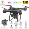 RC Drone FPV Quadcopter UAV with ESC Camera 4K HD Profesional Wide-Angle Aerial Photography Long Life Remote Control Helicopter - Image 2