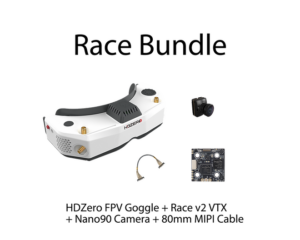HDZero FPV Goggle Race Bundle -  HDZero FPV Goggle + Race V2 VTX + Nano90 Camera + 80mm MIPI cable - Image 7