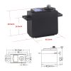 JX Servo PS-5521MG - 20KG Large Torque Metal Gear Standrd Analog Servo for RC Car Robot Plane - Bild 3