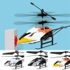 C138 RC Helicopter - Toys For Boy Kids GiftRC Drone Helicopter Infraed Induction 2 Channel Electronic Funny Suspension Dron Mini Aircraft - Image 3