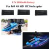 4DRC M4 RC Helicopter - 4K HD Aerial Photography Spare Part 3.7V 2800MAH Battery 4DRC M4 Aircraft Accessories M4 M-4 Battery - Image 3