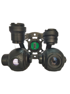 TOPOTEK KIP10-G6 Drone Camera Gimbal - 10x Optical Zoom Visible light 3-axis Gimbal camera+ 640x512 thermal imaging 3-axis Gimbal camera, interchangeable, IP output - Image 3