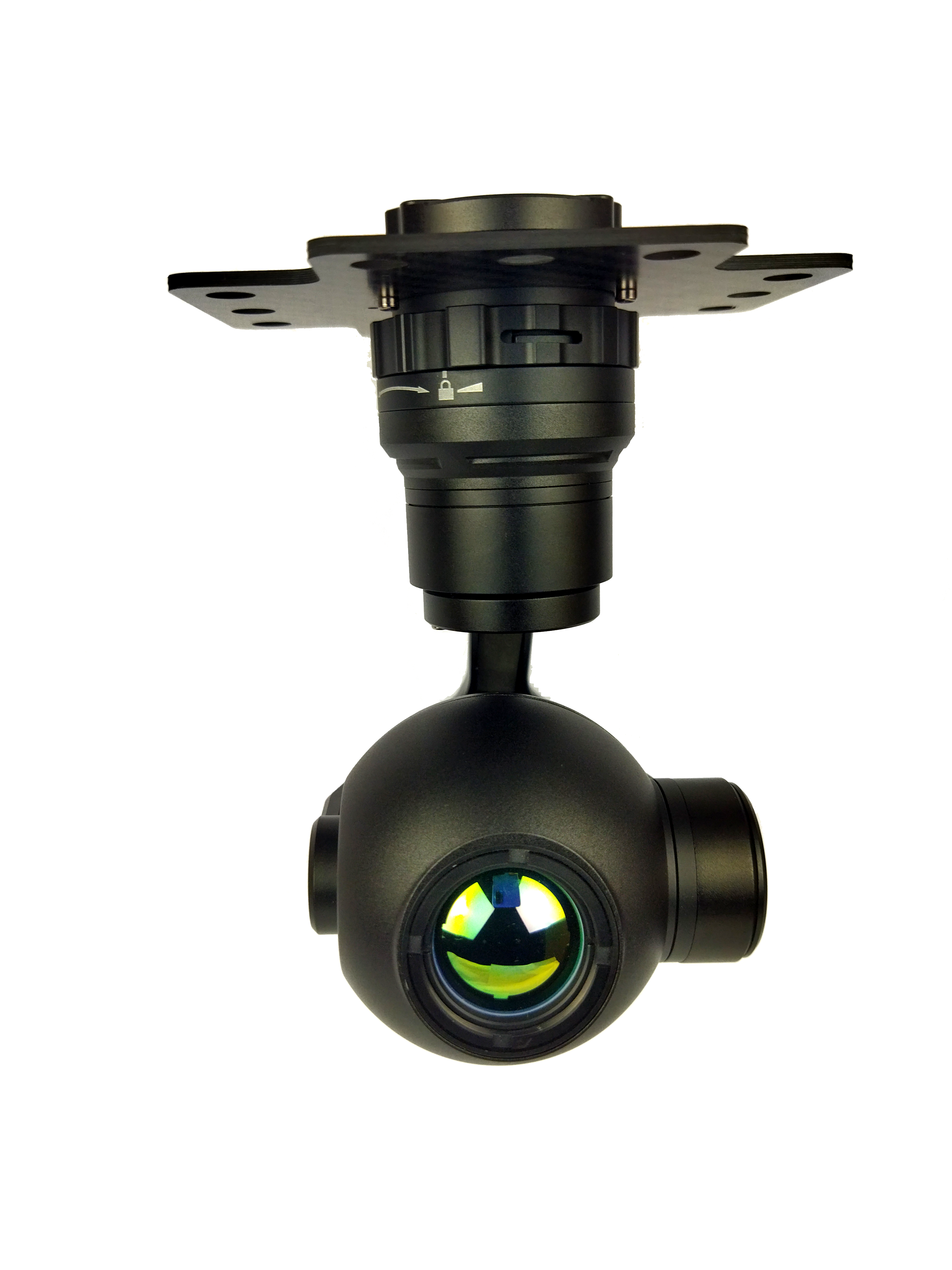 TOPOTEK KIP640G25 Thermal Camera Gimbal - 25mm Lens 640*512 Thermal Imager with 3-Axis Gimbal for UAV Drone - Image 2