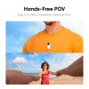 Insta360 GO 3 operation camera - Small & Lightweight Action Camera Portable and Versatile Hands-Free POV Mount Anywhere Stabilization - Bild 7