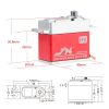 JX Servo HV7032MG - 32kg 0.07s 8.4v High Voltage Speed Metal Gears Standard Digital Servo For RC 1:8 1:10 Car Crawler Fix-Wing Robot Arm - Bild 5